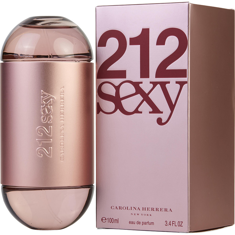 Perfume 212 Sexy Carolina Herrera Mujer Dama 100Ml 3.4Oz