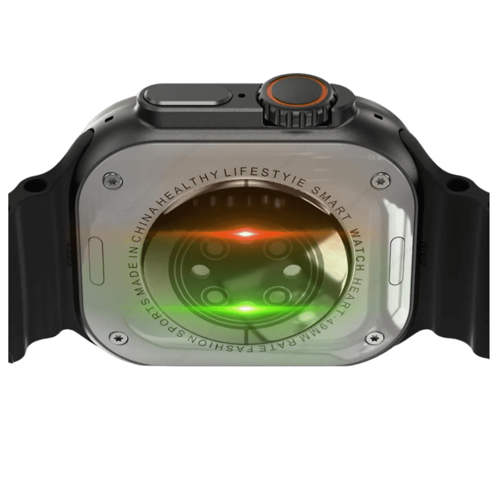 Reloj Inteligente Iw8 Ultra Smartwatch Multi Funcional Correa Naranja