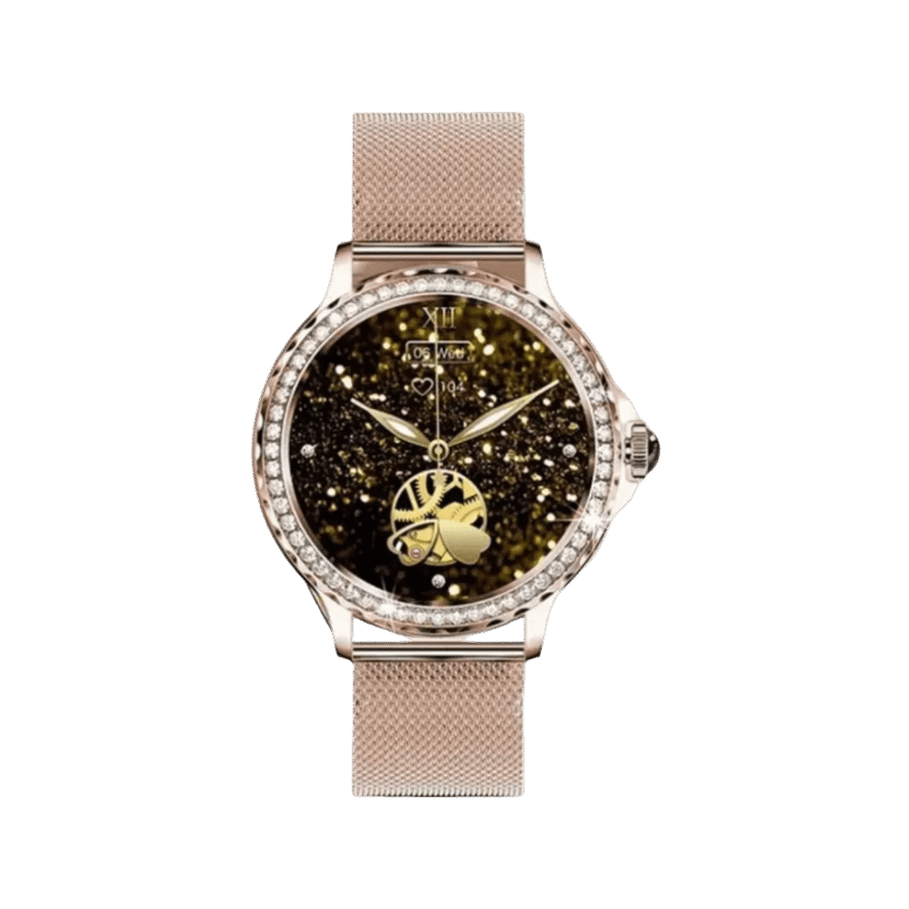 Reloj Inteligente Mobulaa Amor Dama Oro Rosa