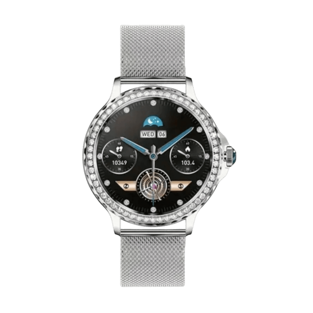 Reloj Inteligente Mobulaa Amor Dama Plateado