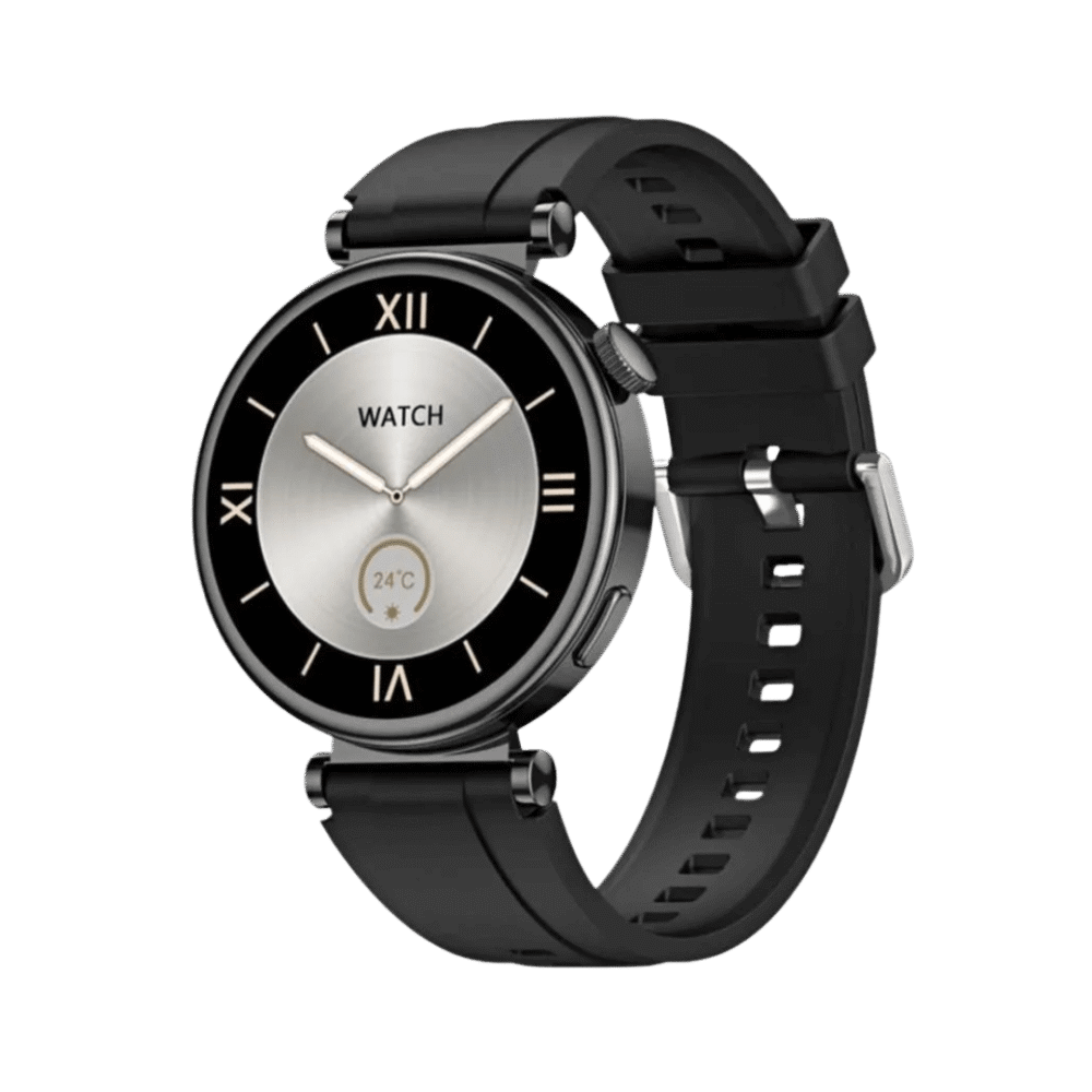 Reloj Inteligente Mobulaa Gt4 Mini Pantalla Amoled Negro