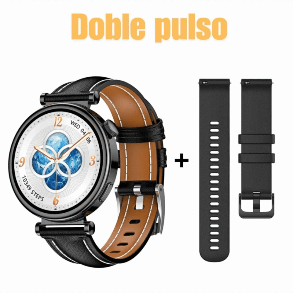 Reloj Inteligente Mobulaa Gt4 Mini Pantalla Amoled Negro