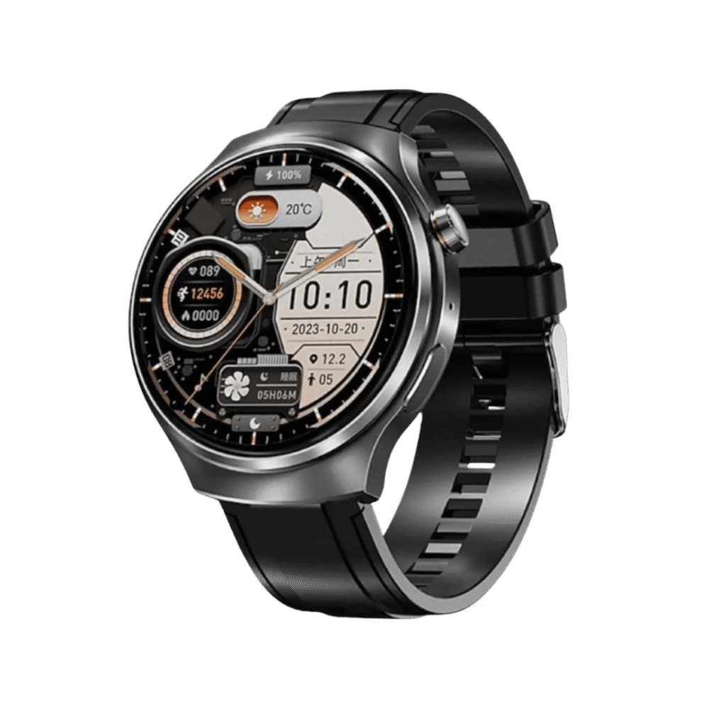Reloj Inteligente Mobulaa H18 Plus Pantalla Grande Plateado