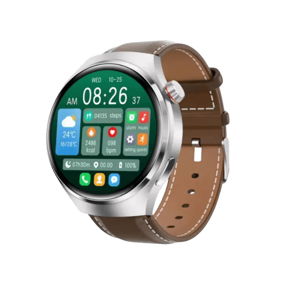 Reloj Inteligente Mobulaa H18 Plus Pantalla Grande Plateado