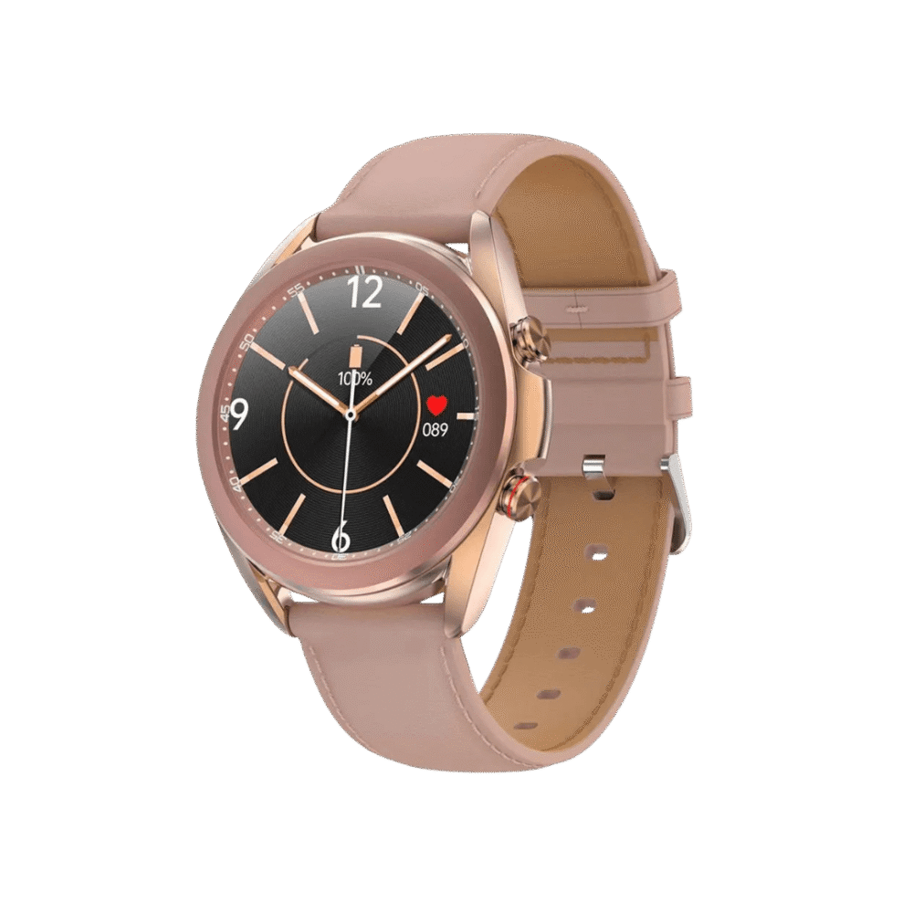 Reloj Inteligente Mobulaa Modelo Sk8 Smarwatch Pulsera De Cuero