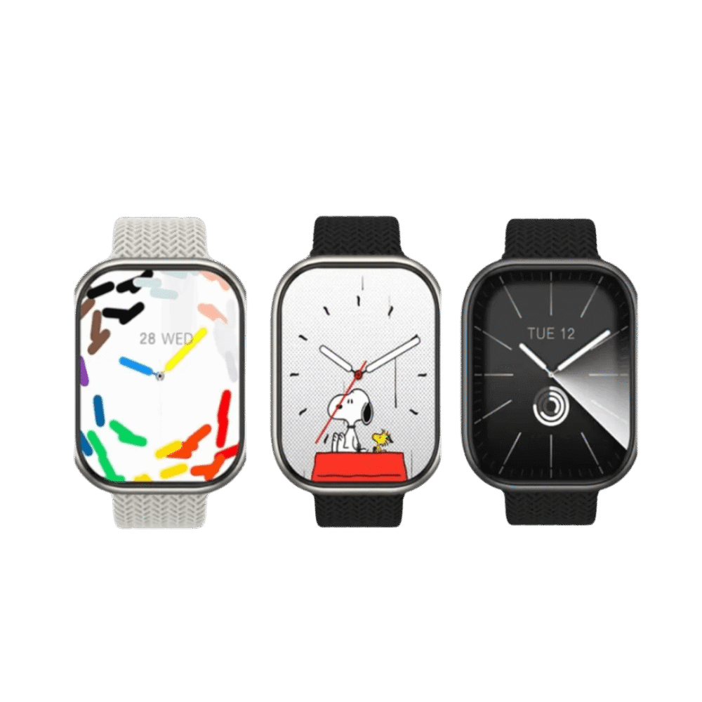 Reloj Inteligente Smartwatch H9 Plus Pantalla 2.02 Amoled Blanco
