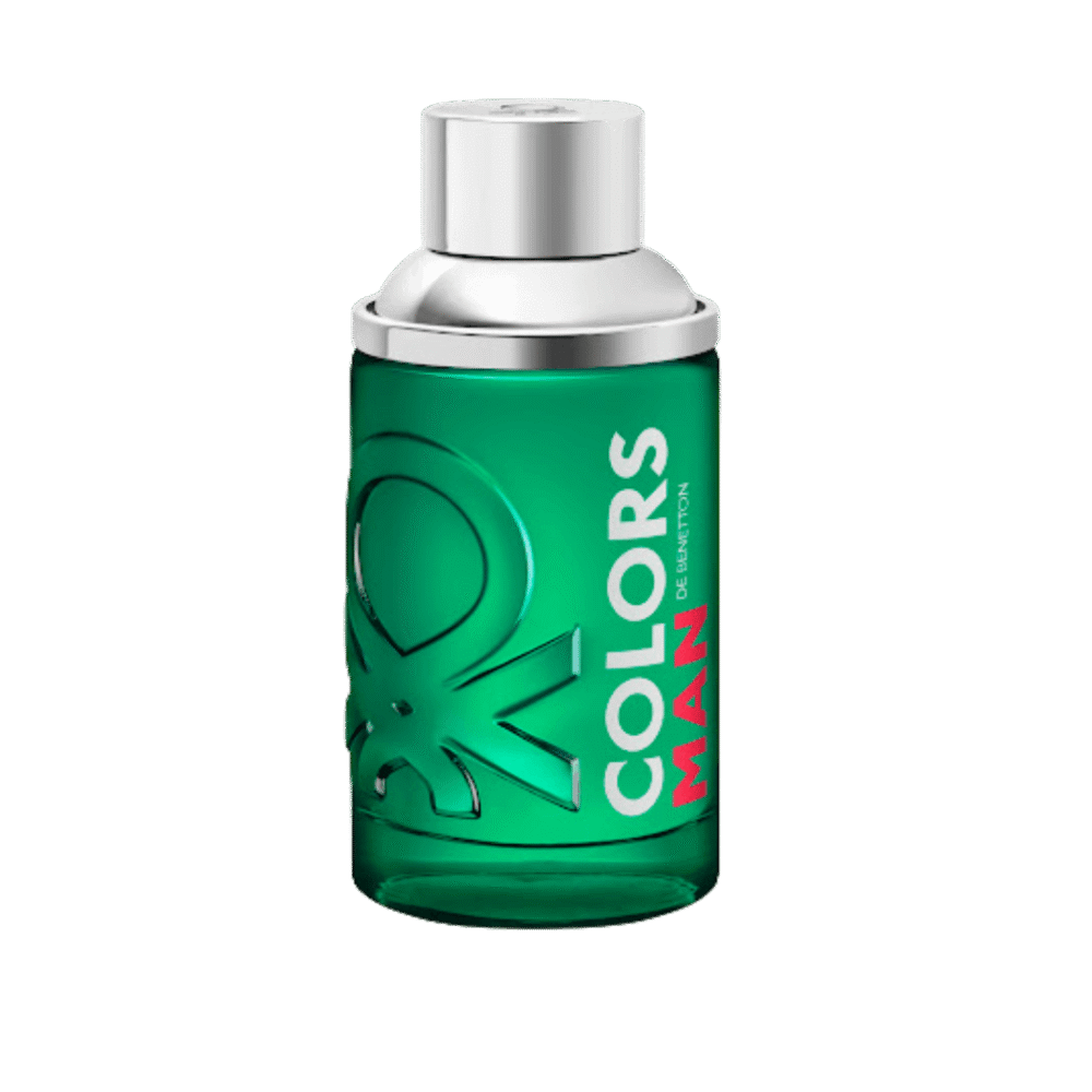 benetton colors man green
