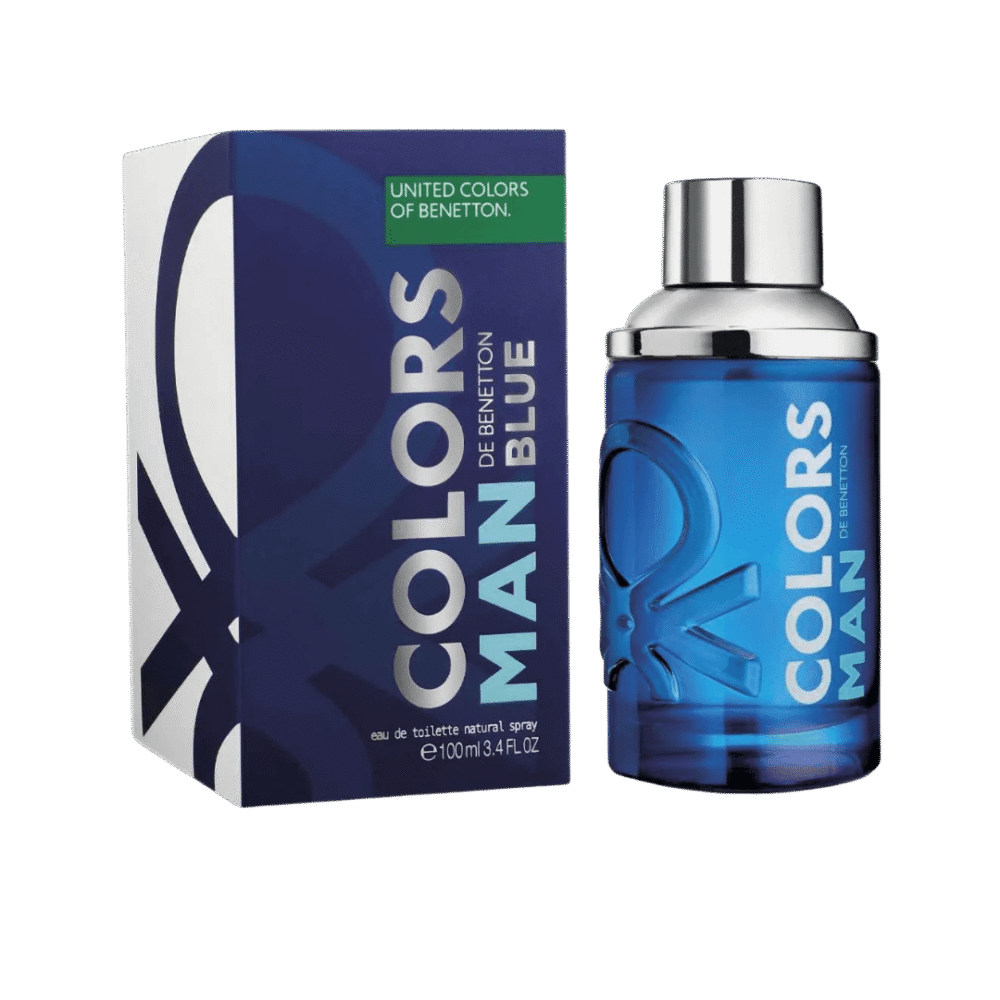 benetton man blue