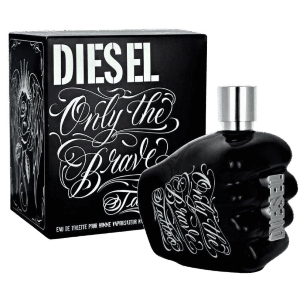 Perfume Diesel only the brave tattoo