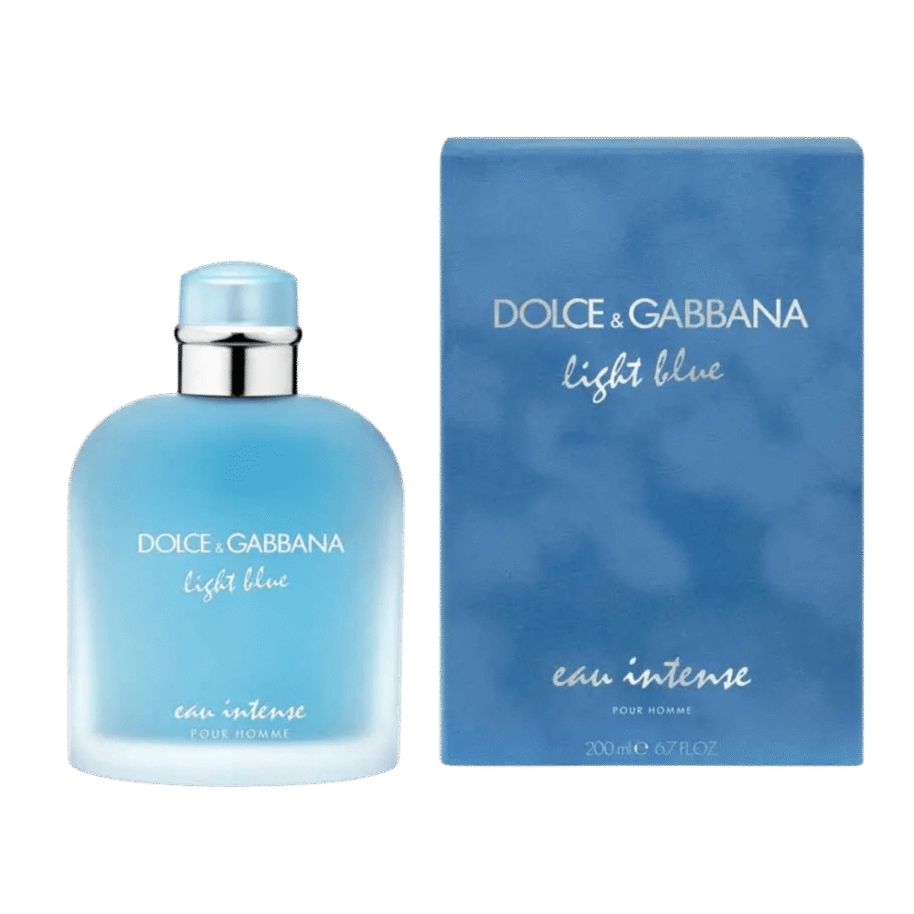 dolce & gabbana light blue intense men