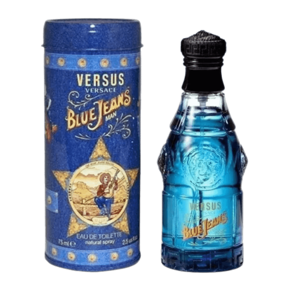 versace blue jeans
