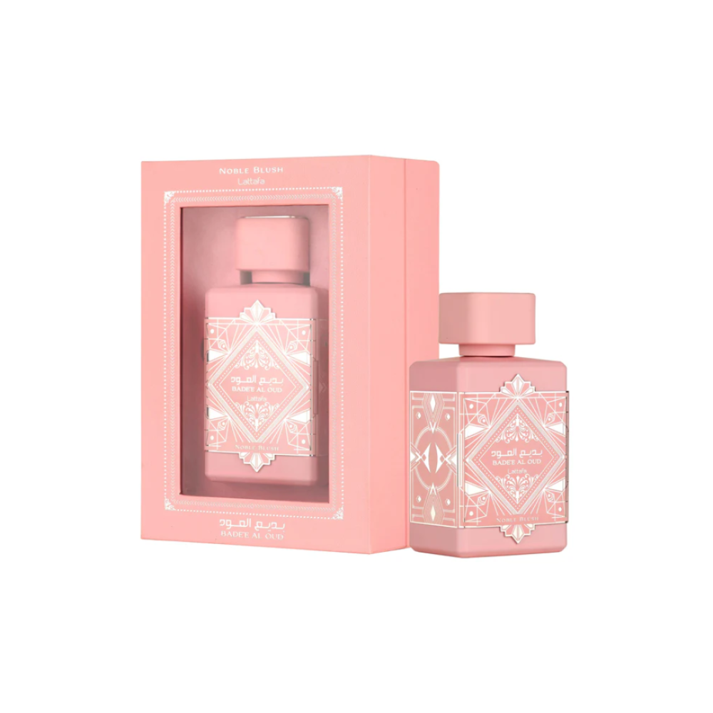 Perfume lattafa badee al oud noble blush