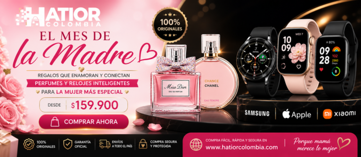 relojs y perfumes del mes de la madre